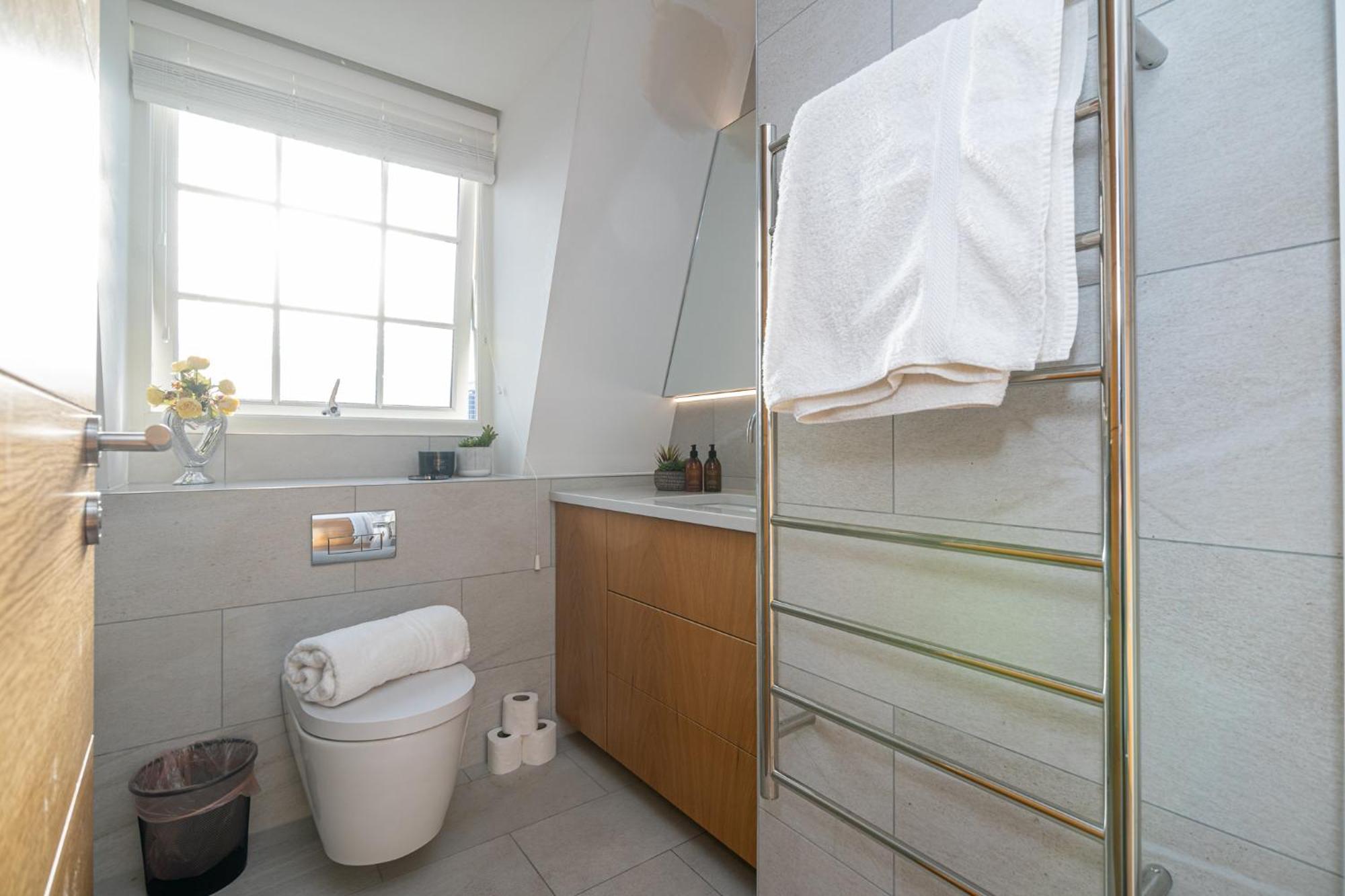 Stunning 1-Bedroom Penthouse In Marble Arch 72 伦敦 外观 照片